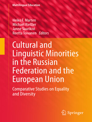 cover image of Cultural and Linguistic Minorities in the Russian Federation and the European Union
